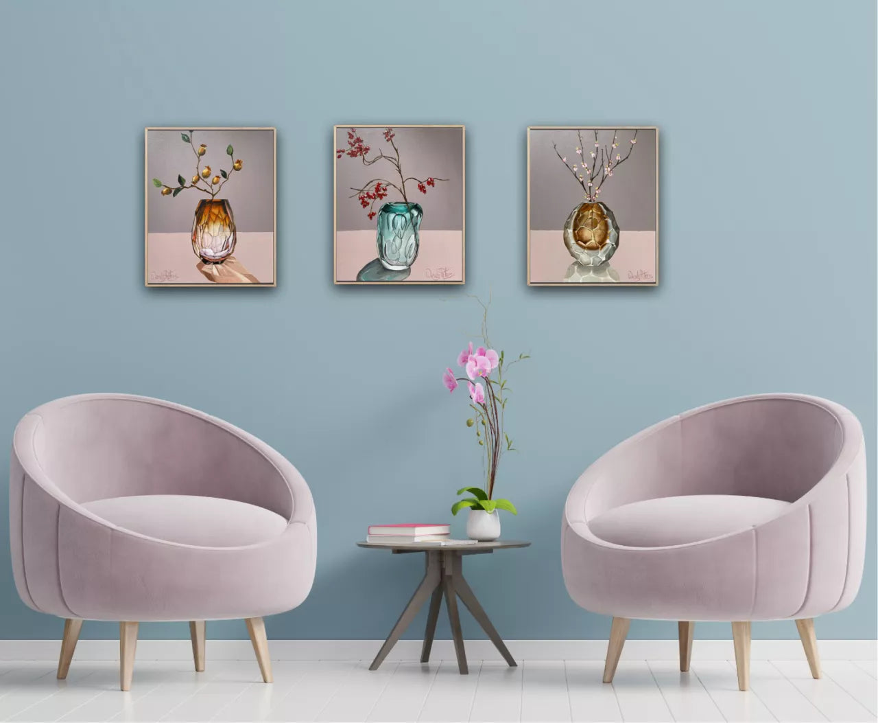 Prismatic Reflections - Framed