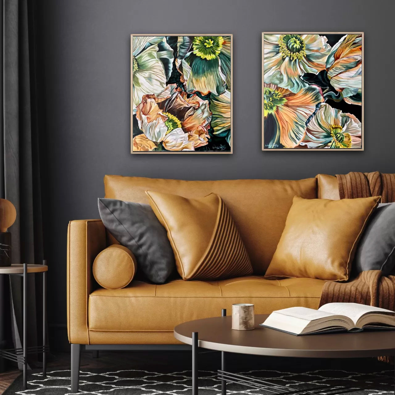 Chartreuse I & II - Diptych