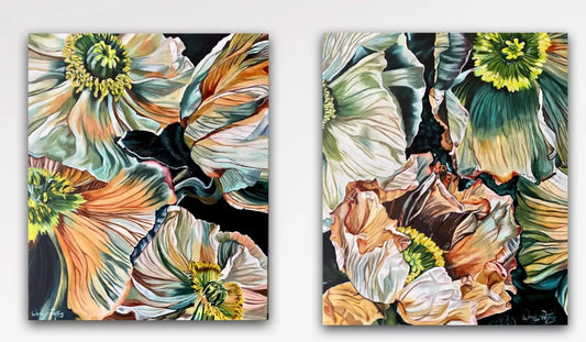 Chartreuse I & II - Diptych