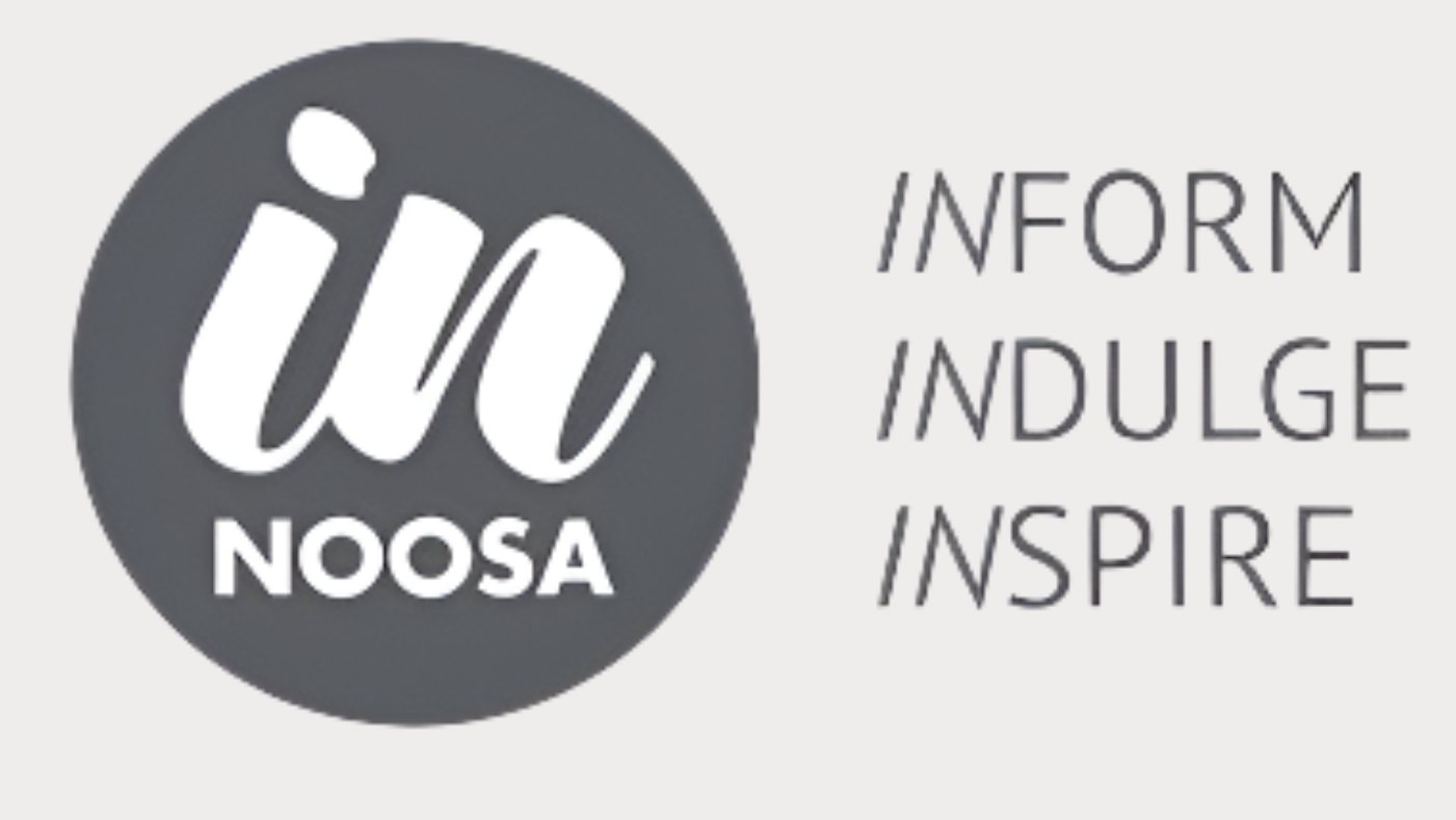 Logo for In Noosa Magazine which featured my botanical art on the front cover