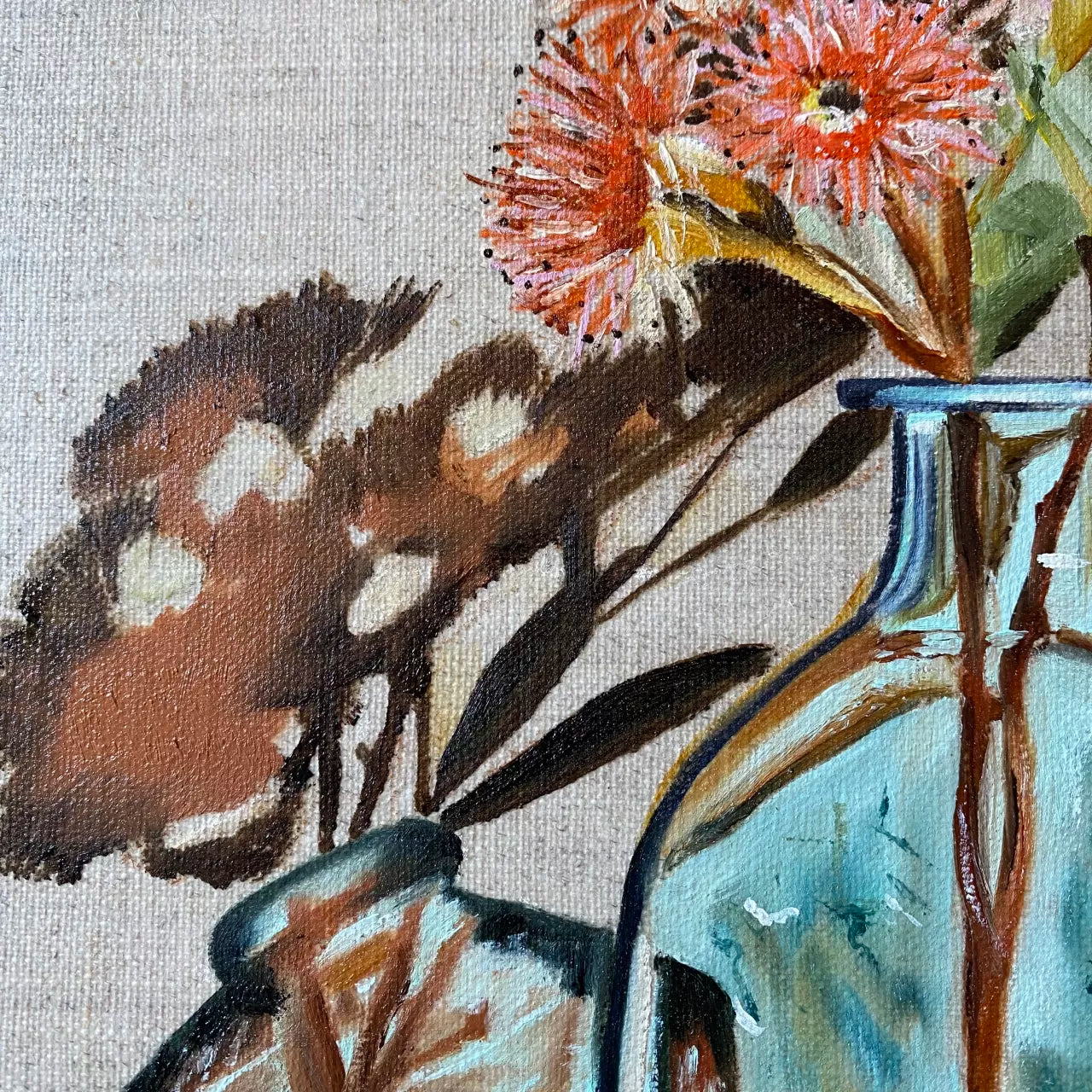 Gum Nut Reflections - Framed