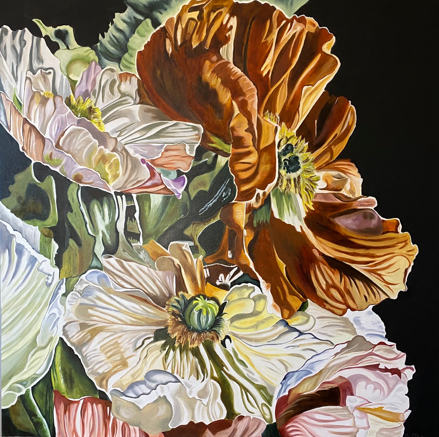 Amour de Coquelicot - Commissioned artwork