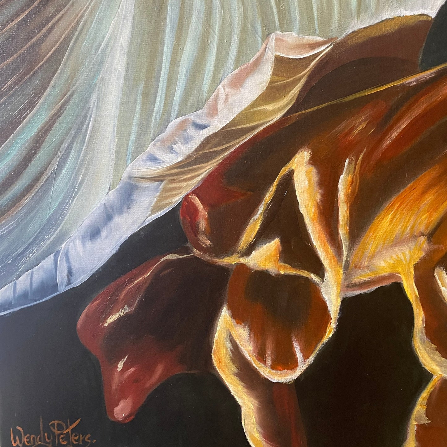 Poppy Bloom in Dusty Hues - Limited Edition Print