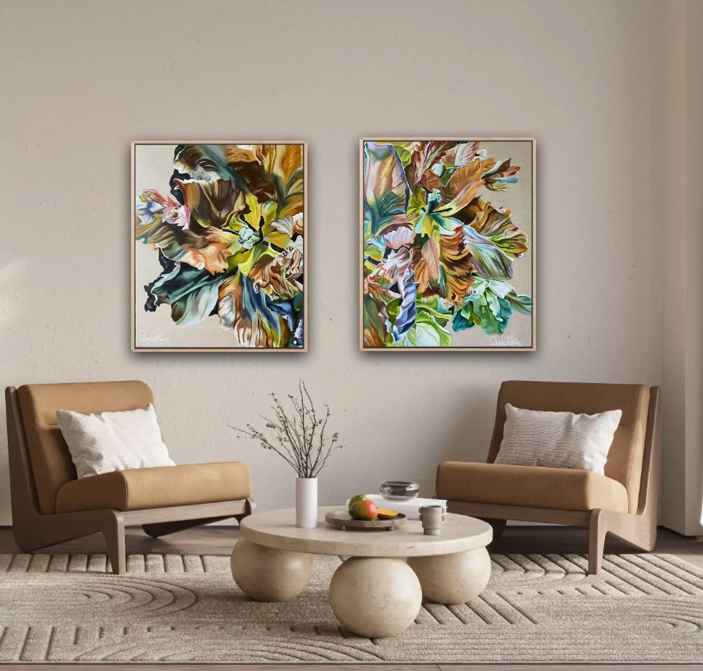 Josephina I & II - Diptych