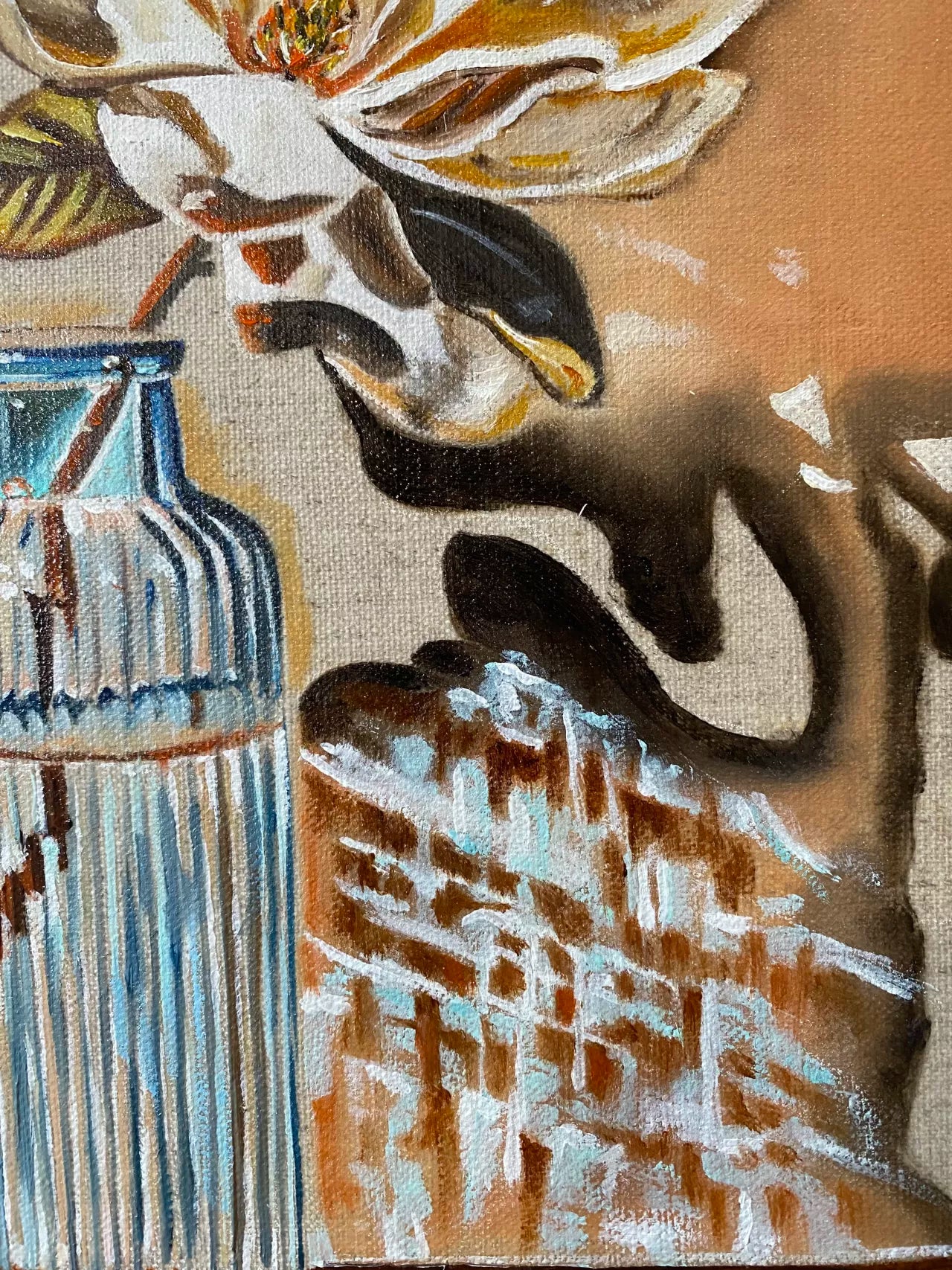 Magnolia Reflections - Framed