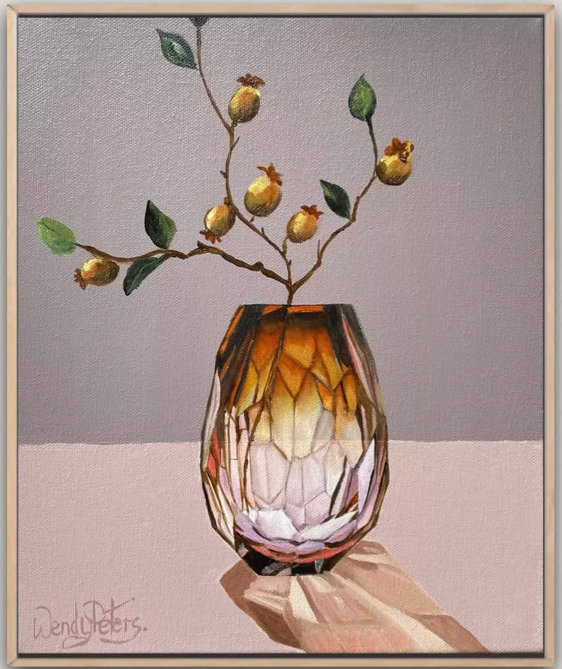 Prismatic Reflections - Framed