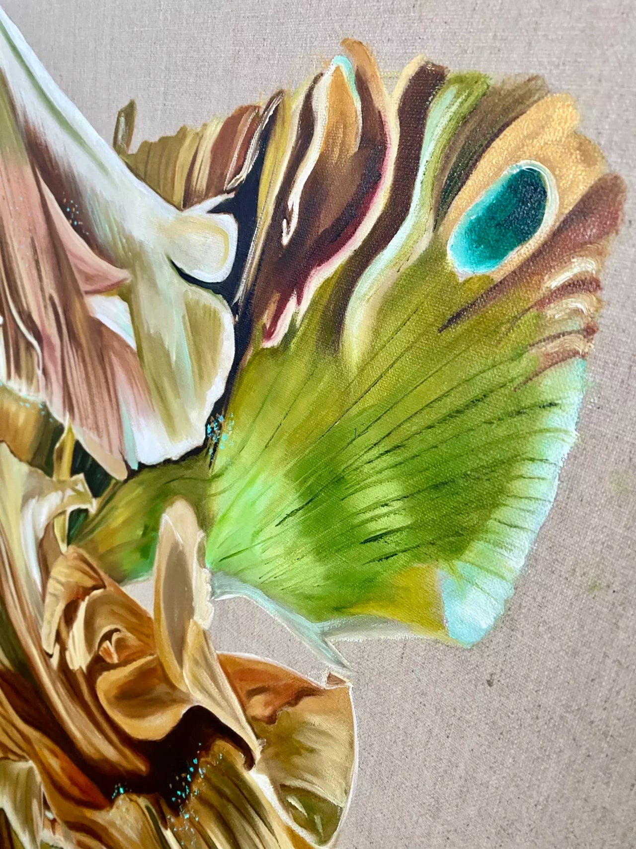 Tulip Tapestry – Framed