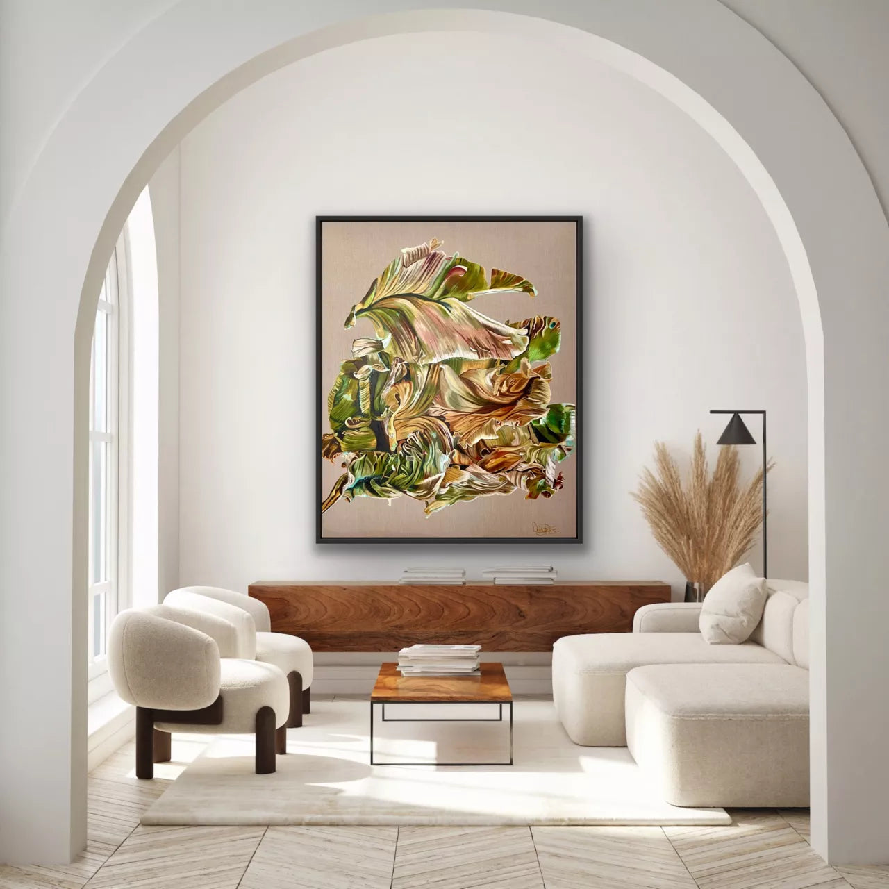 Tulip Tapestry – Framed