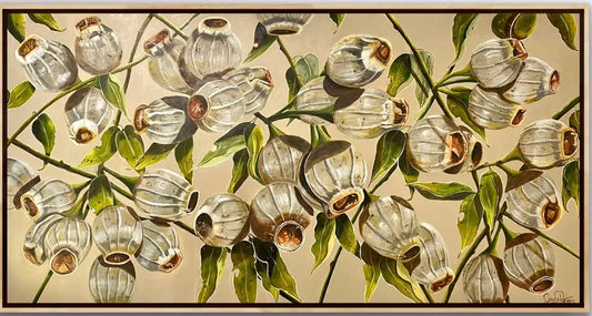 Gum Nut Symphony - Framed