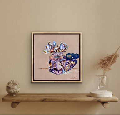 Magnolias in Glass - Framed