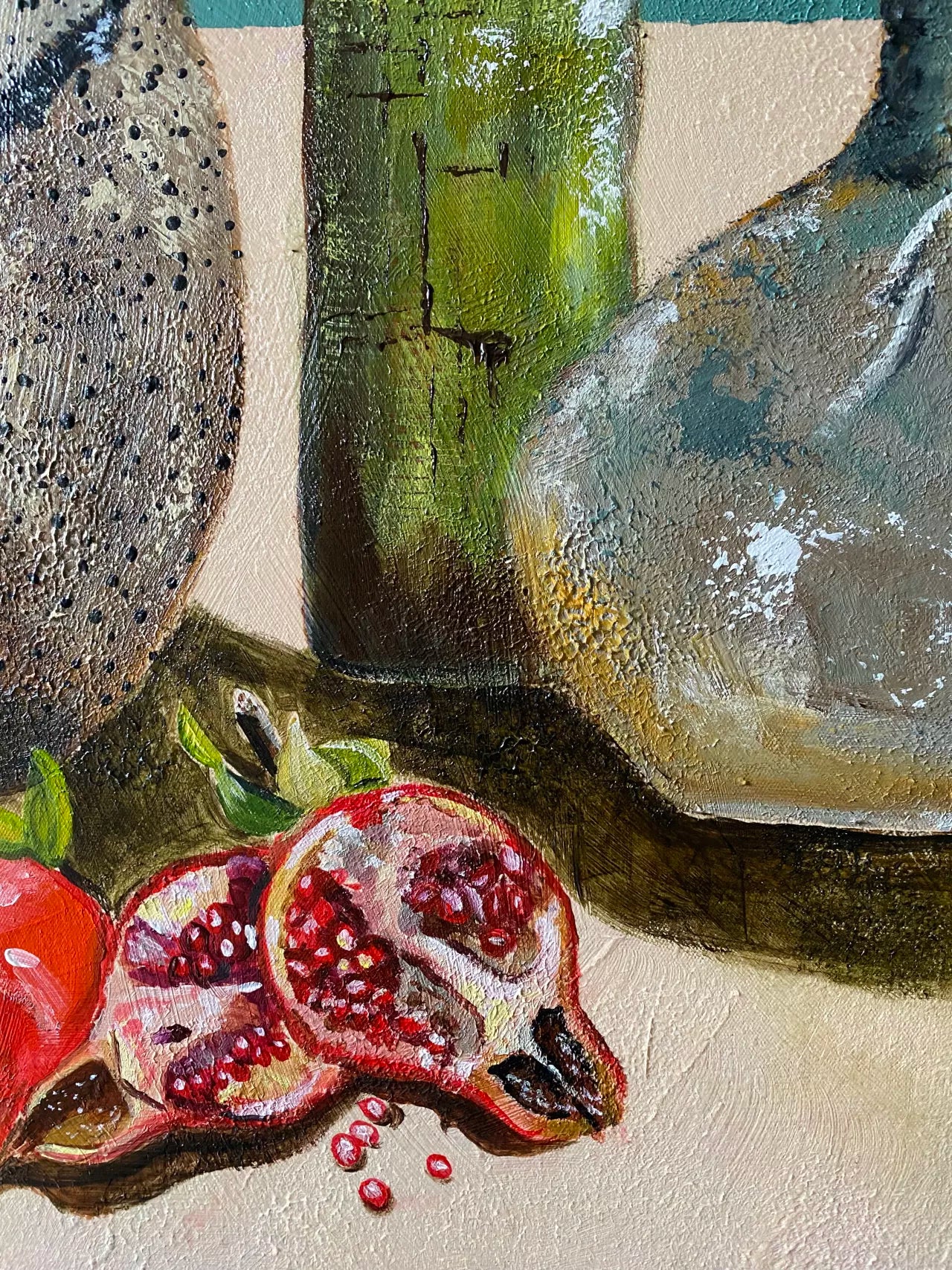 Pomegranate and Gum Nuts – Framed