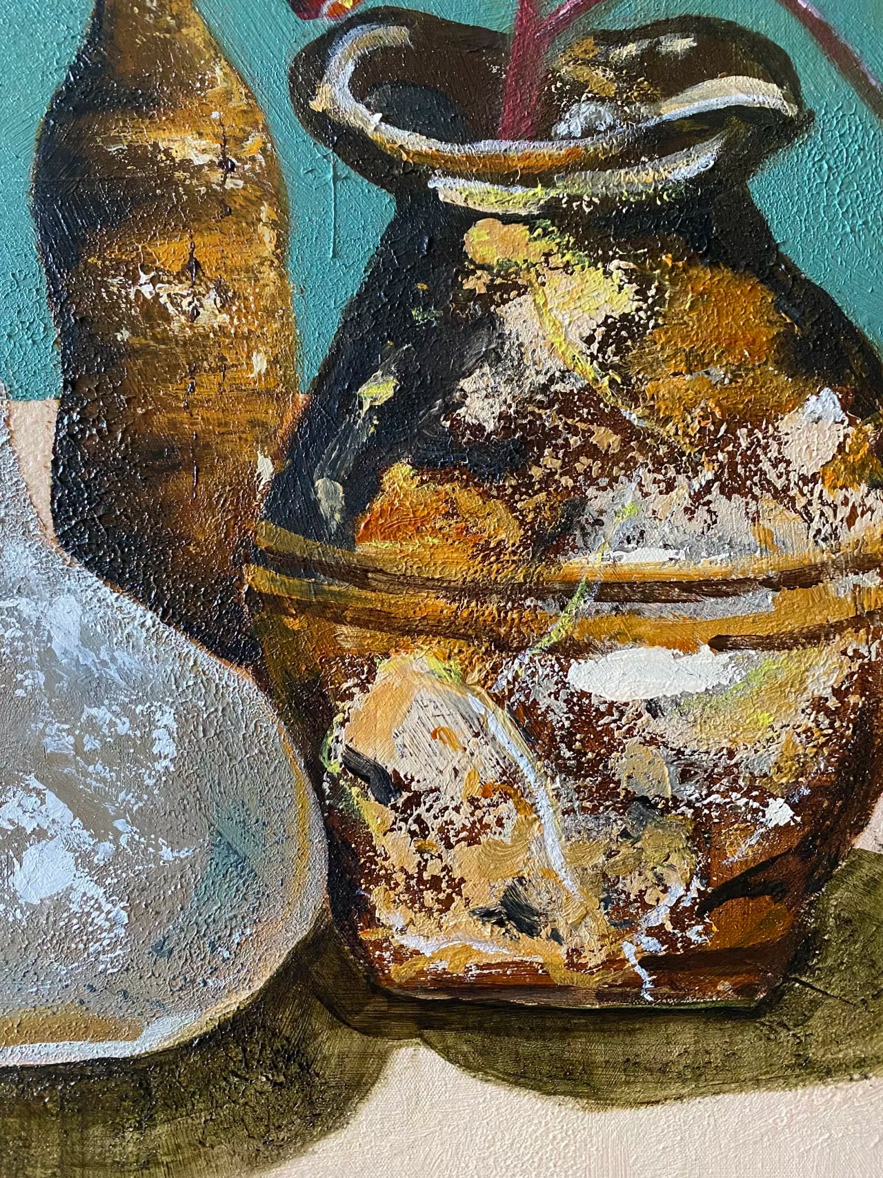 Pomegranate and Gum Nuts – Framed