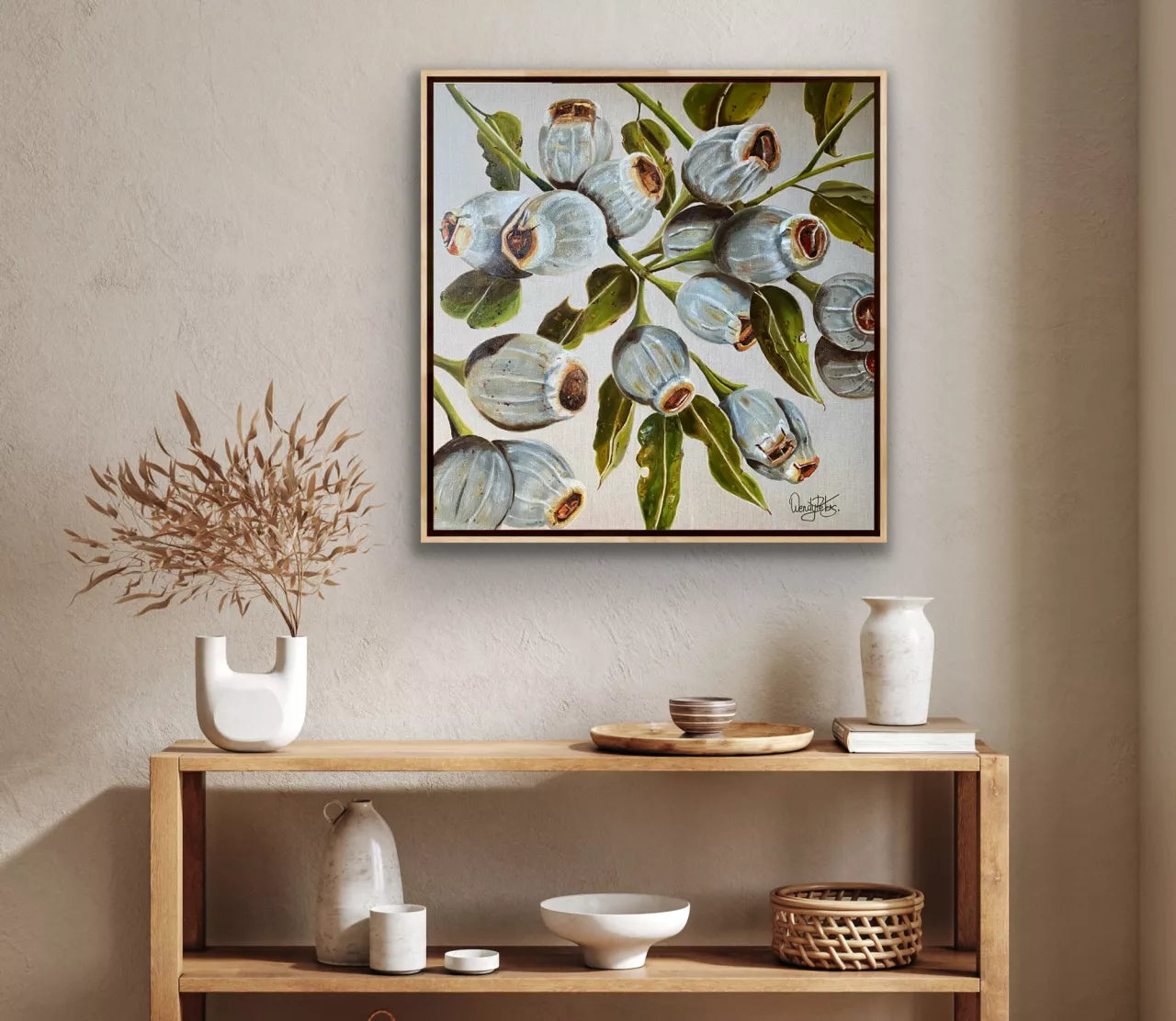 Song of The Gum Nuts - Framed