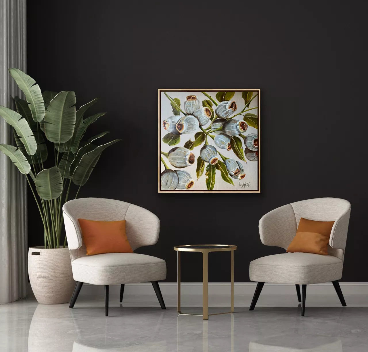 Song of The Gum Nuts - Framed